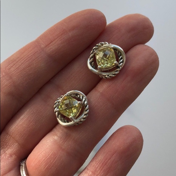 David Yurman Jewelry - David Yurman Infinity Earrings - Lemon Citrine